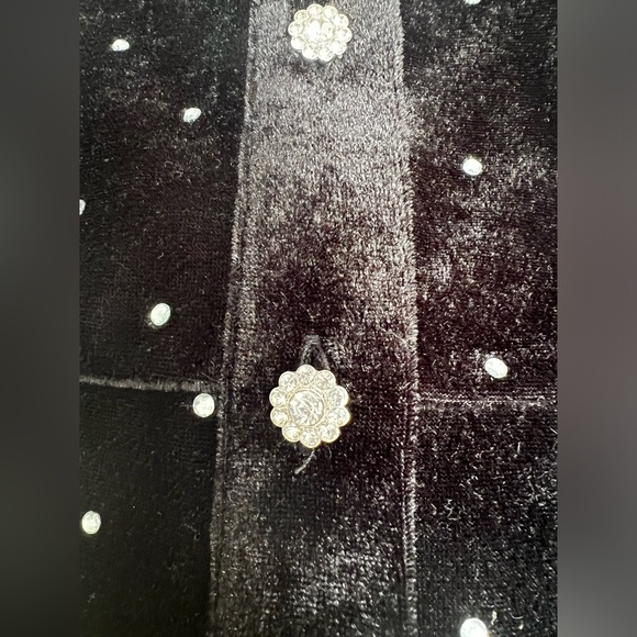 Zara Verona Mini Velvet Dress Size Medium - Picture 10 of 14